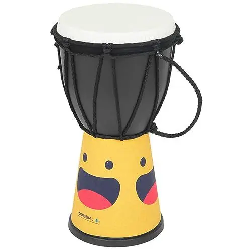 Produktbild: TOGEVAL Handschlaginstrument Percussion-djembe-trommel Djembe-trommel Für Kinder Afrikanische Schlagtrommel Conga-trommel Djembe-schlaginstrument Trommelfell Aus Schaffellimitat