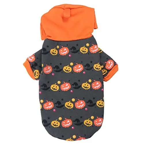 Produktbild: TOGEVAL Haustierbekleidung Haustiermantel Haustier Cosplay Kleidung Haustier Halloween Kürbis Kleidung Für Ihr