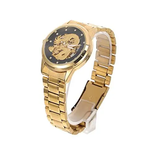 Produktbild: TOGEVAL Automatik Herrenuhr Wasserdicht Chronograph Analog Edelstahl Armbanduhr