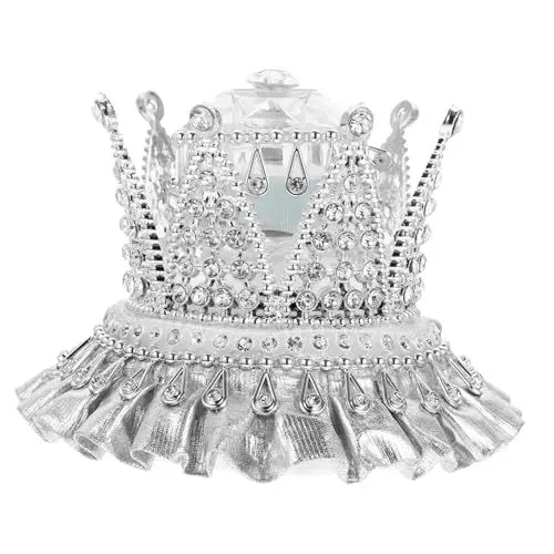 Produktbild: TOGEVAL Verlobungsring-Box exquisites Kronen-Design Aufbewahrungshalter für Eheringe glänzender Strass-Ringkasten