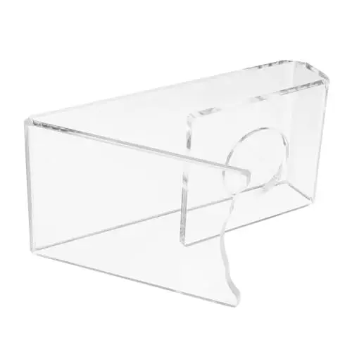 Produktbild: TOGEVAL Klarer Tischtennisschlägerhalter Aus Acryl Tischtennisschlägerständer Für Präsentation Tischtennis Zubehör Display 2 Stück