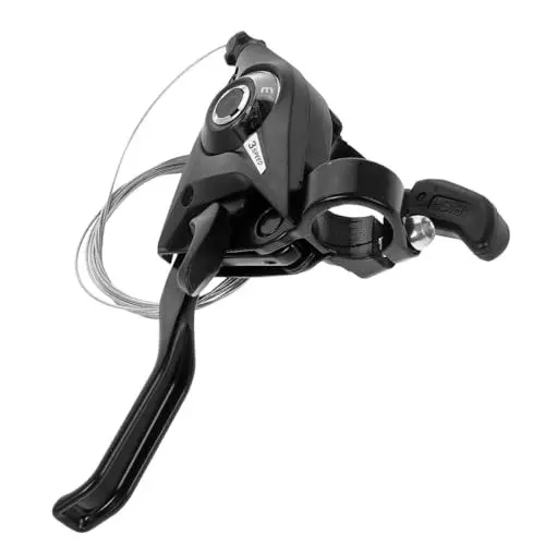 Produktbild: TOGEVAL Mountainbike-getriebe Klappbare Bremshebel Fahrradbremshebel-schalthebel Fahrrad-gangschaltung Fahrradschalthebel Fahrrad-bremshebel Fahrrad Bremshebel Aluminiumlegierung Black