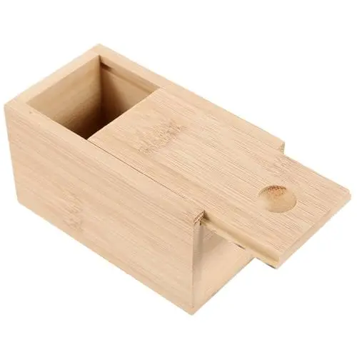 Produktbild: TOGEVAL Professionelle Lebende Köderbox Holzköderbox Für Angeln Regenwurmbehälter Angelzubehör Robust Und Langlebig Ideal Für Hobby Und Profi Angler