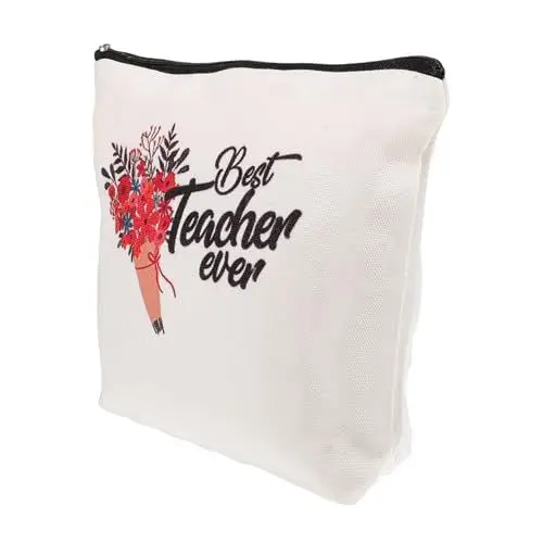Produktbild: TOGEVAL Tragbare Make-up-Tasche Für Frauen Reise-kulturtasche Kosmetiktasche Mit Aufschrift „Counselor Appreciation“ Make-up-Organizer