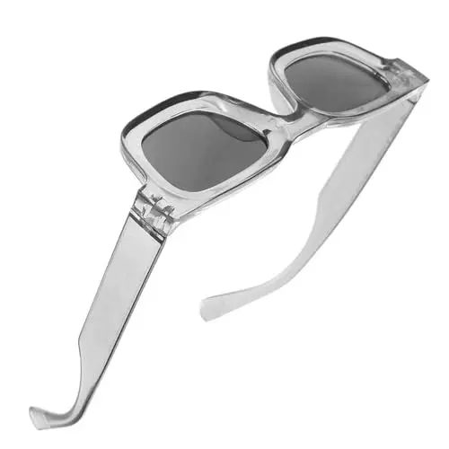 Produktbild: TOGEVAL 90er Jahre Modische Brille Damen Herren Coole Partybrille Acetat Rahmen
