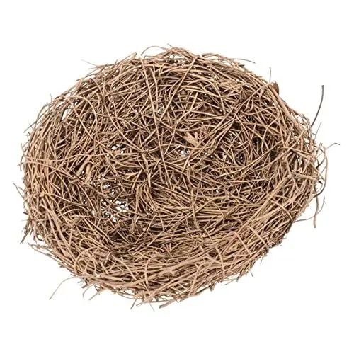 Produktbild: TOGEVAL Dekoratives Vogel-Nest Aus Rattan Handgefertigte Deko Für Zuhause Künstliches Nest Für Ostern Garten Realistische Und Langlebige Gestaltung Fotorequisit Wohnaccessoire