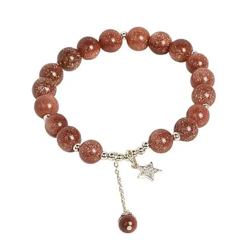 Produktbild: TOGEVAL Armband Damenarmband Stein Einfaches Design Und Kristall Edelstein Für Den Täglichen Gebrauch