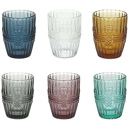 Produktbild: Tognana Ionico Trinkgläser, 280 cc, Glas, mehrfarbig, 6 Stück