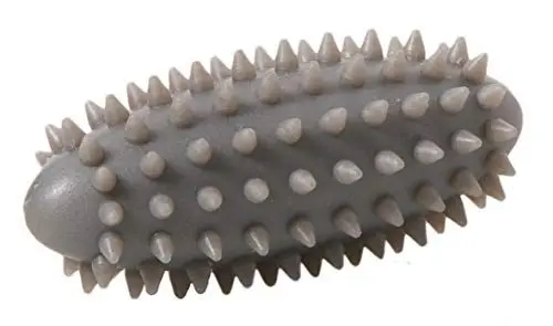 Produktbild: Togu Noppenball lang, 11 x 5 cm Silber