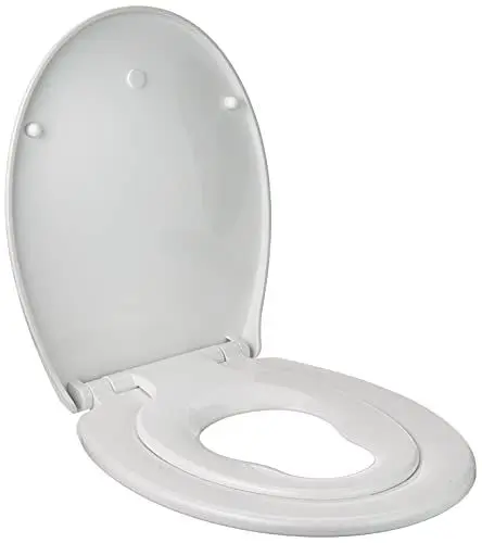 Produktbild: Toilettendeckel,WC Sitz mit Absenkautomatik,klodeckel Antibakterieller WC Sitz, Klobrille,WC Deckel Weiß