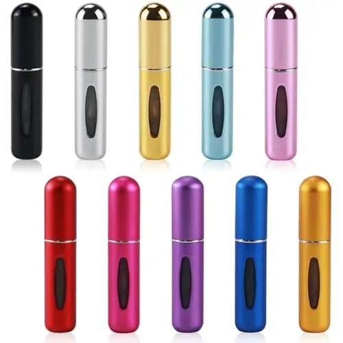Produktbild: Toivize Parfüm Abfüller 10 Stück 5ml, Parfümzerstäuber Portable Parfum Zerstäuber für Unterwegs für Reisen, Ausgehen, Handtaschen
