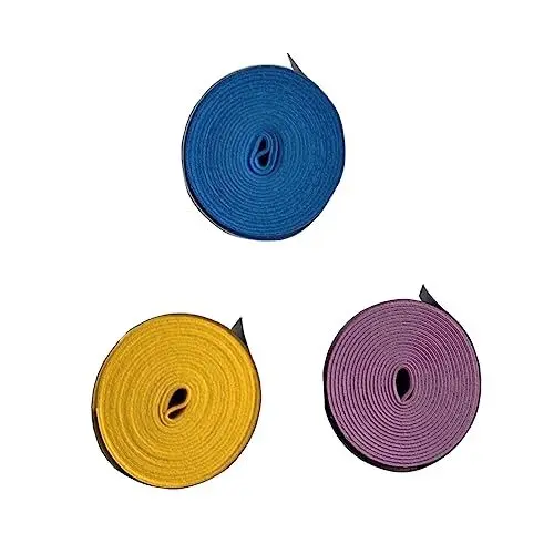 Produktbild: TOKIDNY 10er Set rutschfeste Schweißband Overgrip Für Badminton Und Squashschläger Haftendes Schweißabsorbierendes Griffband Zufälligen Farben