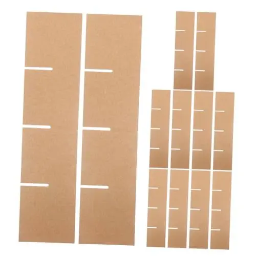 Produktbild: TOKIDNY Trennwände Aus Kartonverpackungsboxen 2 Sätze Trennwand-kit Für Glasschalen Aus Karton Zum Dauerhaften Schutz Von Gegenständen Schnelle Montage