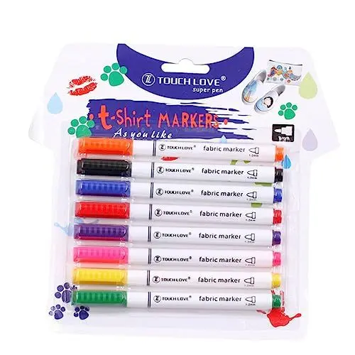 Produktbild: TOKIDNY 8 Stk Diy-graffiti-stift Stoffmarker Selber Machen Markierungsstift Stoffmarkierstift Selber Machen Lichtechter Markierstift