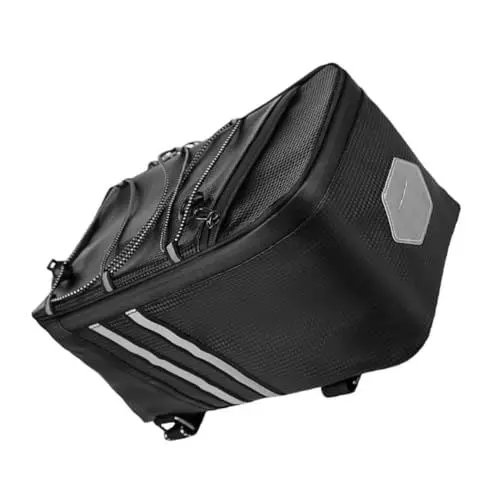 Produktbild: TOKIDNY Bike Rack Bag wasserdichte Fahrradtasche Für Gepäckträger Stabil Und Sicher Mit Großem Stauraum Für Mountainbikes Und Andere Fahrräder Strapazierfähiges Material Für