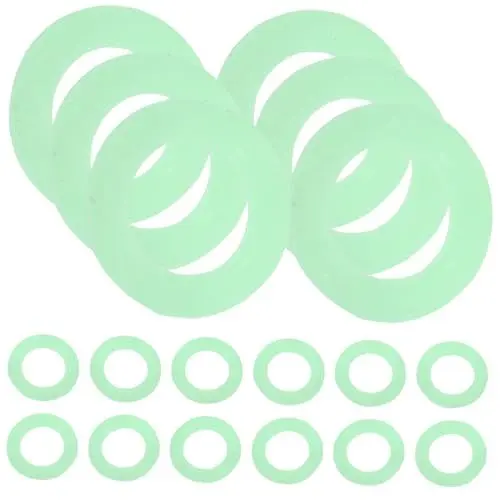 Produktbild: TOKIDNY Fluoreszierende Zeltheringe 50 Stück Leuchtende Camping Heringe Aus Silikon Zeltboden Zubehör Zeltnägel Mit Ring Für Outdoor Camping
