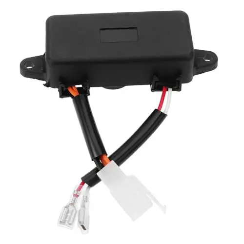 Produktbild: TOKIDNY Spannungsregler Generatorspannungsregler Auto-gleichrichter Spannungsstabilisierungswerkzeuge Spannungsstabilisator Generator-zubehör Austausch des Generatorgleichrichters Plastik Black
