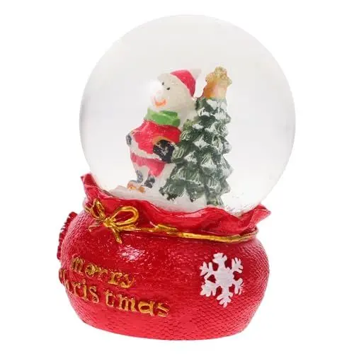 Produktbild: TOKIDNY Weihnachtsdekorationen Weihnachtsschneekristall Desktop-schmuck Glasharzhandwerk Für Besondere Anlässe