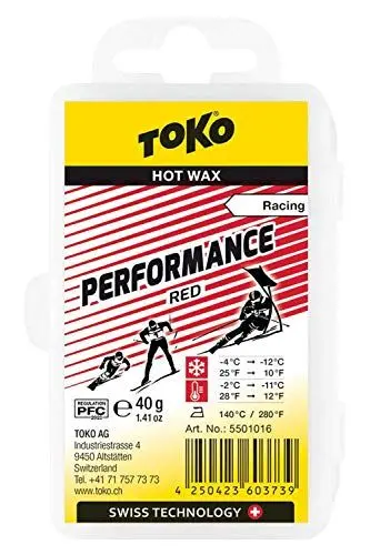 Produktbild: Toko Performance Racing Wax red 40g