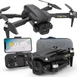 Produktbild: Toladrone Drohne mit Kamera, Bürstenloser Motor Drohne mit HD 1080P Kamera Drohne für Anfänger Mini Drohne 5GHz WiFi FPV RC Quadcopter mit Optische Fluss Positionierung, TD12Pro Drohne