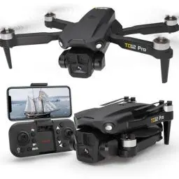 Produktbild: Toladrone TD12Pro Drohne mit 1080P Kamera, 5G FPV Übertragung Bürstenlose Motor Drohne für Erwachsene Mini-Drohne mit Optische Flusspositionierung RC Quadcopter für Einsteiger