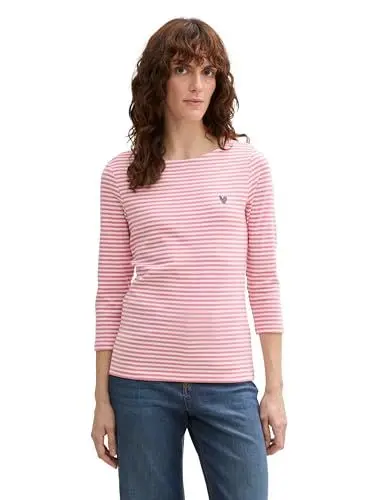 Produktbild: TOM TAILOR Basic T-Shirt aus Bio-Baumwolle, Deep Forest Green, XXL