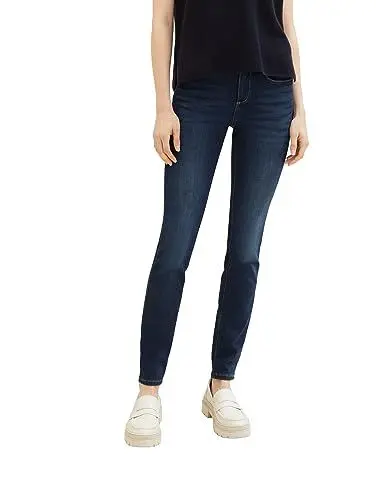 Produktbild: TOM TAILOR Damen 1008122 Alexa Skinny Jeans, 10282 - Dark Stone Wash Denim, 28W / 32L EU
