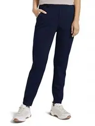 Produktbild: TOM TAILOR Damen 1021175 Jersey Relaxed Fit Jogger Hose, 10668 - Sky Captain Blue, S EU