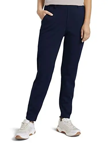 Produktbild: TOM TAILOR Damen 1021175 Jersey Relaxed Fit Jogger Hose, 10668 - Sky Captain Blue, XL EU