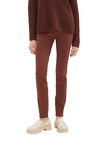 Produktbild: TOM TAILOR Damen 1038090 Alexa Slim Jeans, 30337-raisin, 38/30