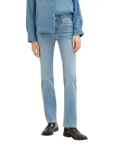 Produktbild: TOM TAILOR Damen Alexa Straight Jeans, 10280 - Light Stone Wash Denim, 30/32