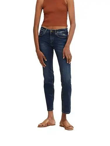 Produktbild: TOM TAILOR Damen Alexa Straight Jeans, 10281 - Mid Stone Wash Denim, 28W / 30L