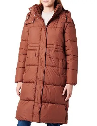 Produktbild: TOM TAILOR Damen Langer Wintermantel 1032504, 30041 - Grounded Brown, XXL