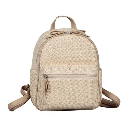 Produktbild: TOM TAILOR Denim Ivona Damen Rucksack Backpack, 11 L Beige