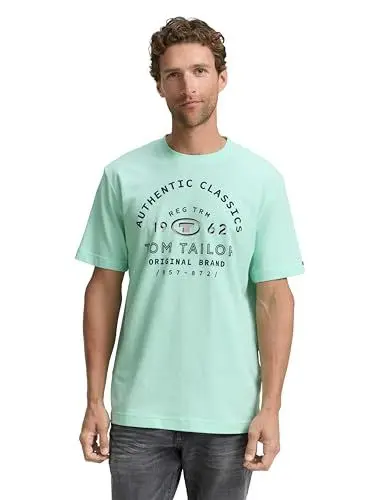 Produktbild: TOM TAILOR Denim Piqué Poloshirt aus Baumwolle, ash Grey, L