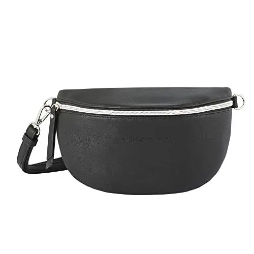 Produktbild: TOM TAILOR Denim Rosie Damen Gürteltasche Bauchtasche Klein Schwarz
