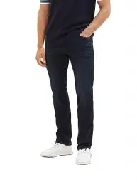 Produktbild: TOM TAILOR Herren 1037638 Josh Regular Slim Jeans mit Stretch, 10170-blue Black Denim, 36/32