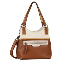 Produktbild: TOM TAILOR Jule Damen Shopper Umhängetasche Reißverschluss Groß Braun