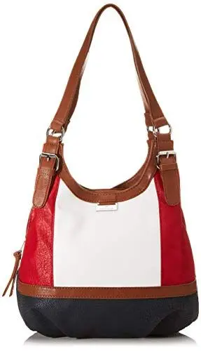 Produktbild: TOM TAILOR Juna Damen Shopper Umhängetasche Reißverschluss Mittelgroß Blau