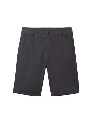 Produktbild: TOM TAILOR Jungen Kinder Basic Chino Shorts, coal grey, 164