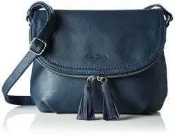 Produktbild: TOM TAILOR Lari Damen Umhängetasche Crossbody Bag Mittelgroß Blau