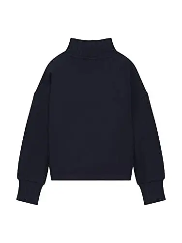 Produktbild: TOM TAILOR Mädchen Kinder Pullover mit Stehkragen 1033148, Blau, 140
