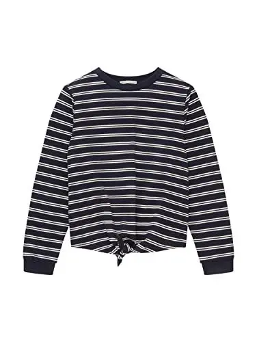 Produktbild: TOM TAILOR Mädchen Kinder Sweatshirt mit Print 1035202, Blau, 116-122