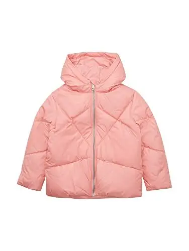 Produktbild: TOM TAILOR Mädchen Kinder Winterjacke mit Kapuze 1033337, Pink, 92-98