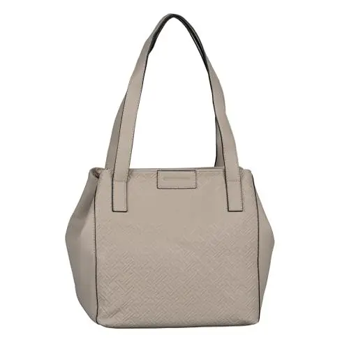 Produktbild: TOM TAILOR Mirenda Damen Shopper Umhängetasche Reißverschluss Groß Beige