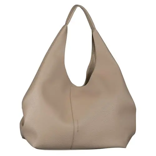 Produktbild: TOM TAILOR Olena Damen Hobo Bag Schultertasche Mittelgroß Beige
