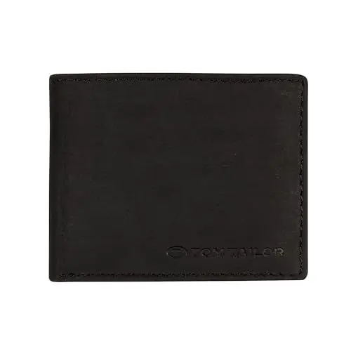 Produktbild: TOM TAILOR Ron Herren Geldbörse Klein Querformat RFID Leder Klein Schwarz