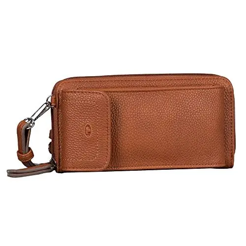Produktbild: TOM TAILOR bags Ela Damen Geldbörse Portemonnaie Reißverschluss Groß Braun