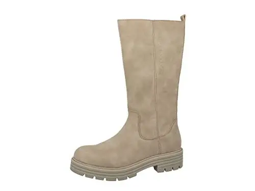 Produktbild: Tom Tailor Damen 4291312 Kniehohe Stiefel, Fango, 38 EU