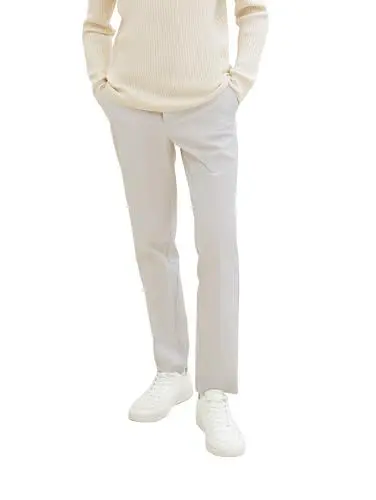 Produktbild: Tom Tailor Denim Herren Regular Tapered Fit Chino Hose, 27609 - Cold Beige, 36/34